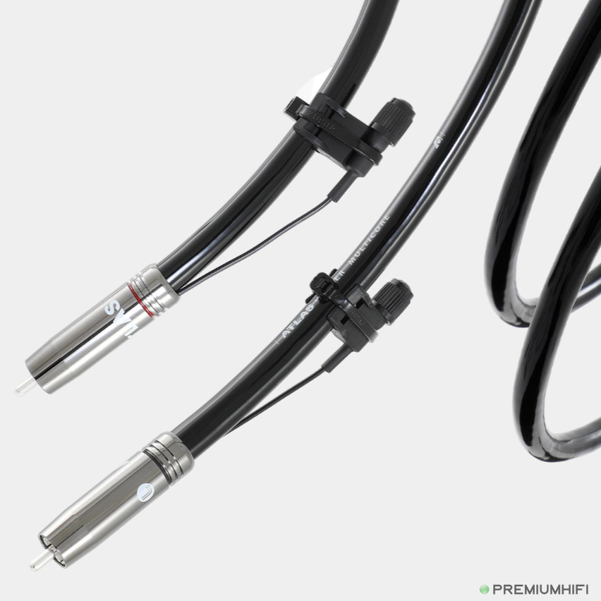 Atlas Cables Hyper Ultra L RCA Grun - 1.00m-🟢 PremiumHIFI audio store