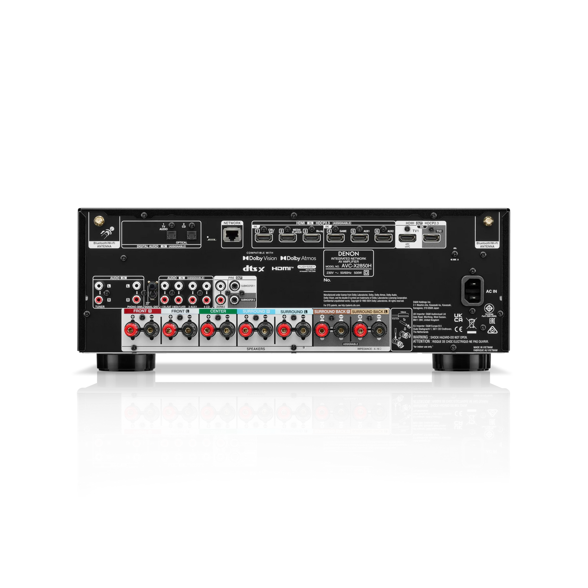 Denon AVC-X2850H – AV Amplifier-🟢 PremiumHIFI audio store