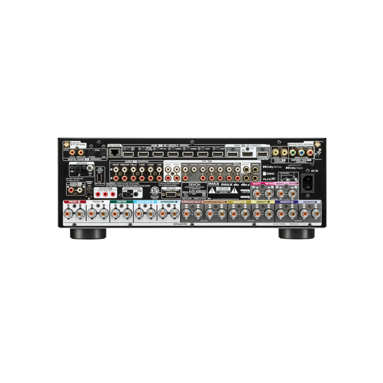 Denon AVCX6800H – Receiver (11.4 ch)-🟢 PremiumHIFI audio store