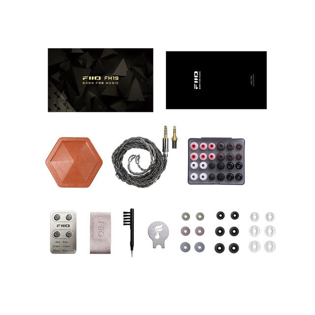 FiiO FH19 In-Ear Wired Headphones-🟢 PremiumHIFI audio store