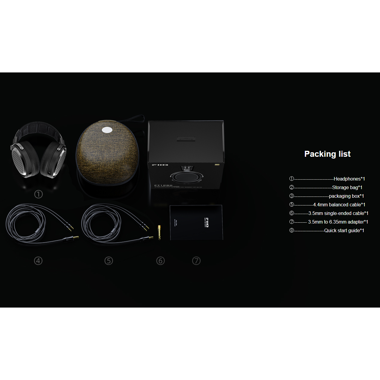 FiiO FT1 PRO Over-Ear Wired Headphones-🟢 PremiumHIFI audio store