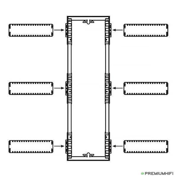 FOCAL-KIT DE MONTAGE COMMERCIAL 1000 IWLCR UTOPIA + 1 IWSUB UTOPIA-PremiumHIFI