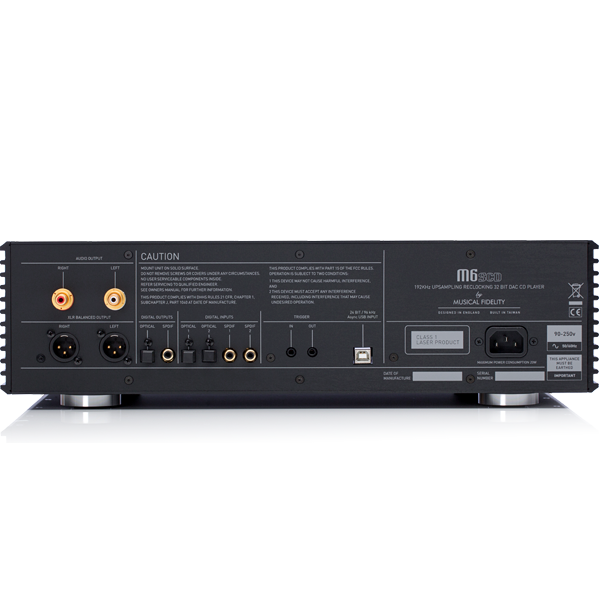 Musical Fidelity M6SCD CD Player-🟢 PremiumHIFI audio store. We craft High Fidelity sound wherever you are