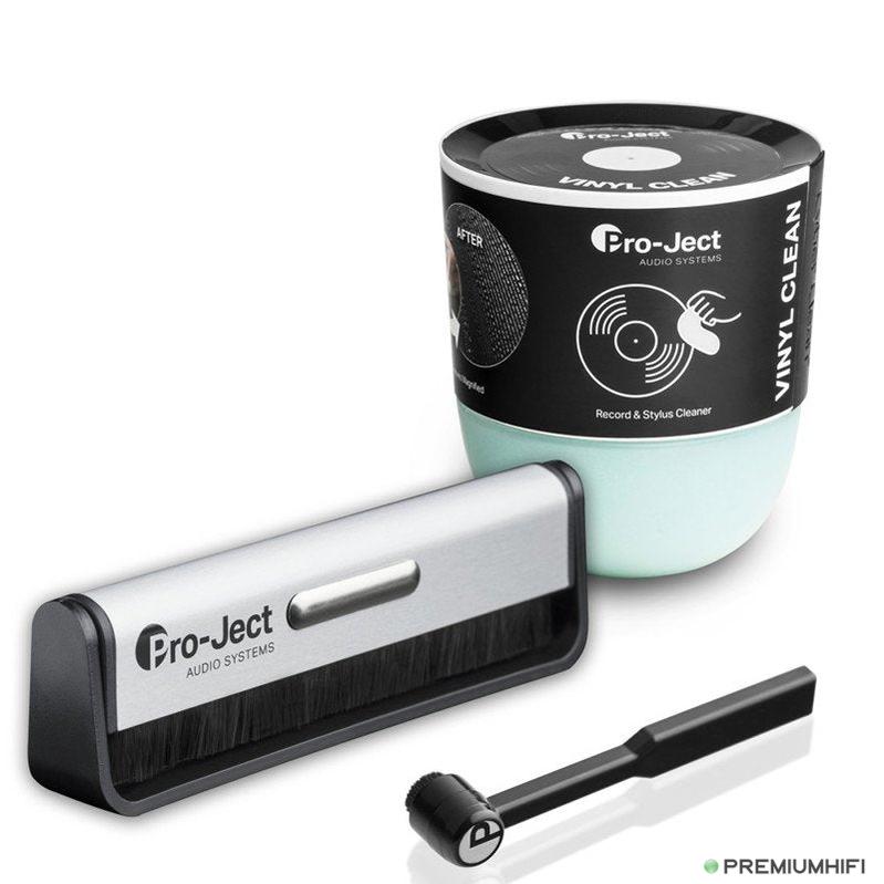 🕺 Pro-Ject CLEANING SET ADVANCED (Brush It. Clean It. Vinyl Clean) 🎵-🟢 PremiumHIFI audio store. We craft High Fidelity sound wherever you are