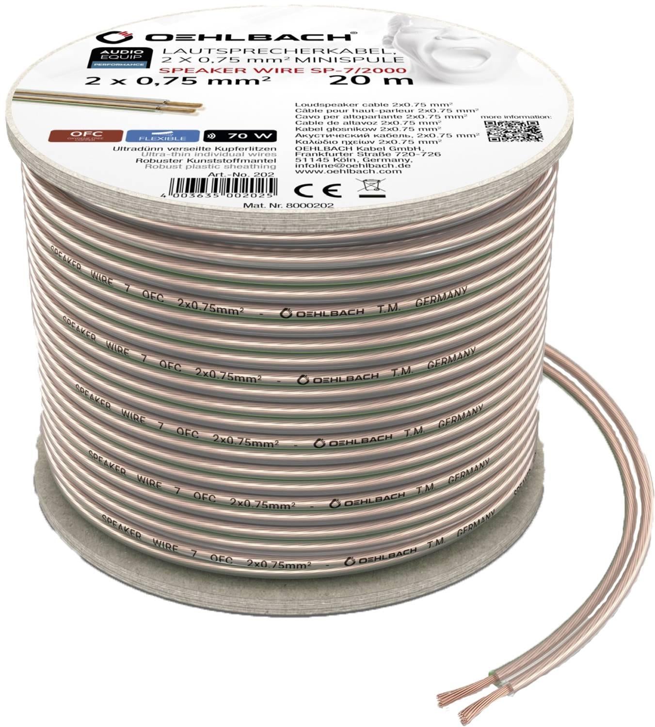Oehlbach-Speaker Wire SP-7-PremiumHIFI