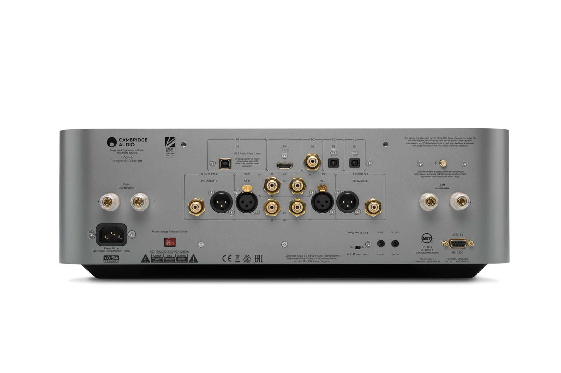 Edge A-Amplifier + DAC-Cambridge Audio-PremiumHIFI
