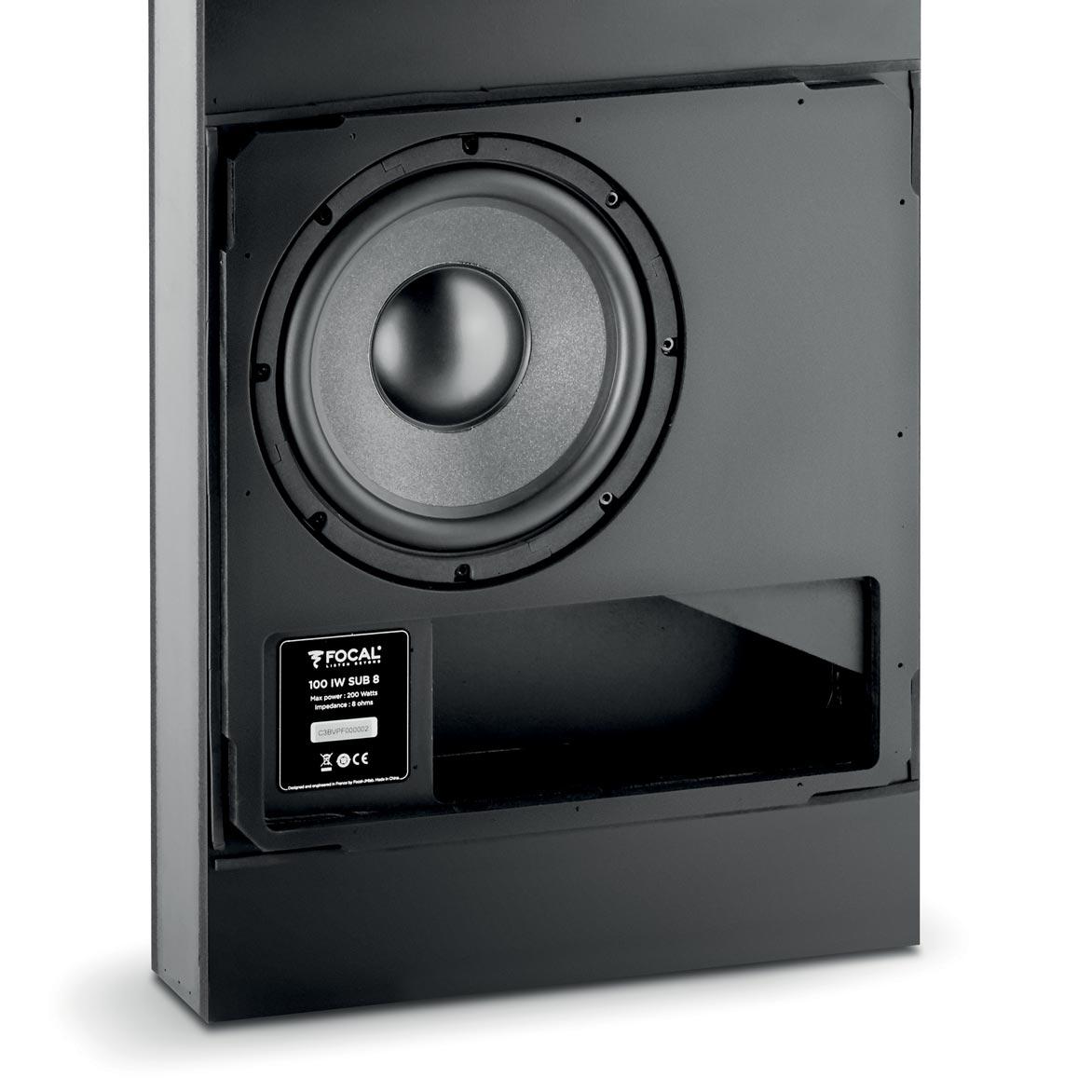 100 IWSUB8-Installation HI FI speakers-FOCAL-PremiumHIFI