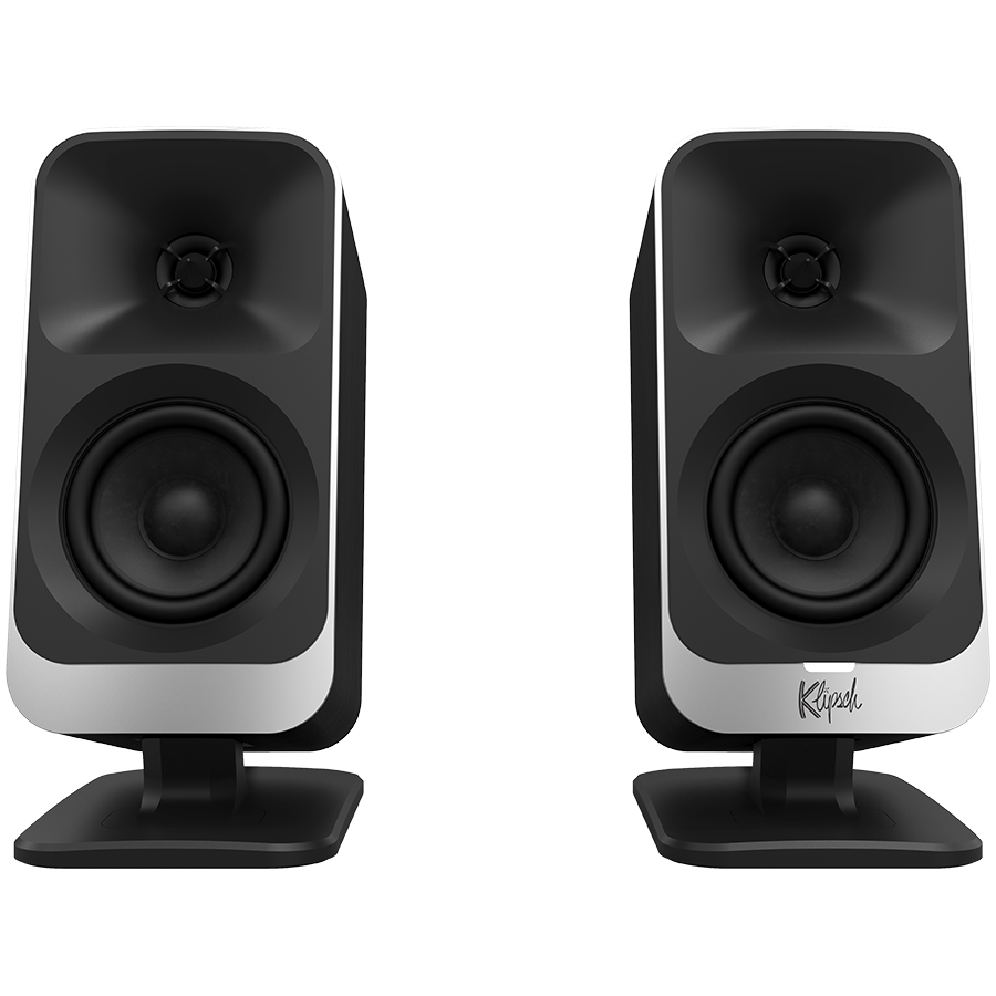 Klipsch ProMedia Lumina 2.1 Gaming Audio System with Subwoofer and LED Lighting Effects Built-in