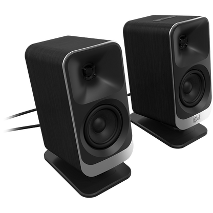Klipsch ProMedia Lumina 2.1 Gaming Audio System with Subwoofer and LED Lighting Effects Built-in