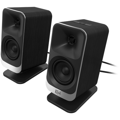 Klipsch ProMedia Lumina 2.1 Gaming Audio System with Subwoofer and LED Lighting Effects Built-in