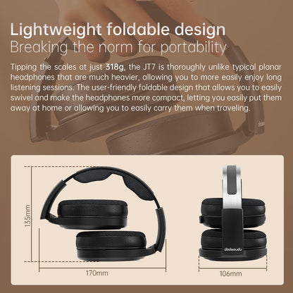 FiiO JT7 Open-Back Planar Magnetic Headphones