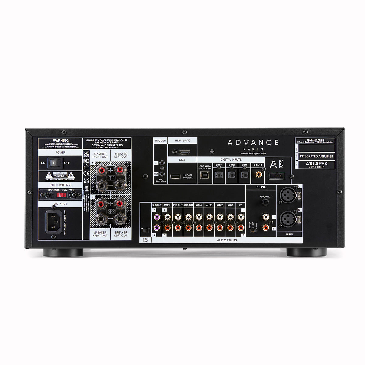 Advance Paris A10 APEX Integrated Amplifier-🟢 PremiumHIFI audio store