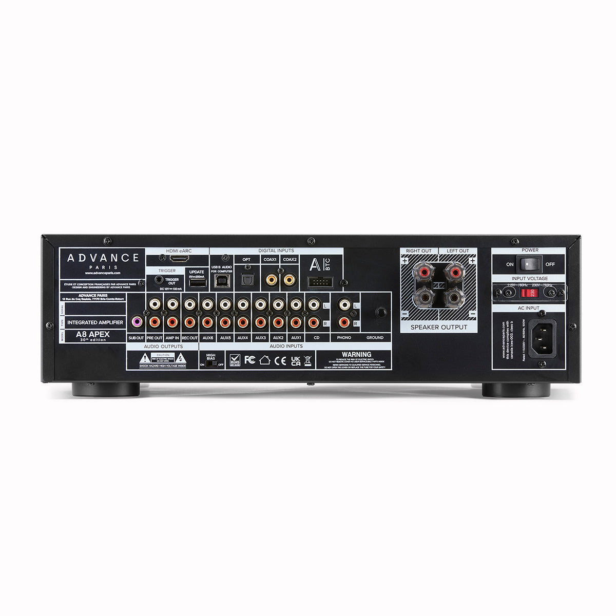 Advance Paris A8 APEX Integrated Amplifier-🟢 PremiumHIFI audio store