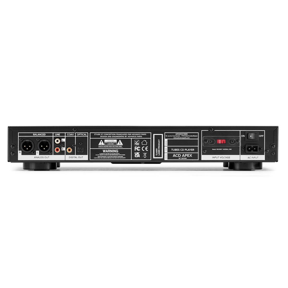 Advance Paris ACD APEX CD Player-🟢 PremiumHIFI audio store