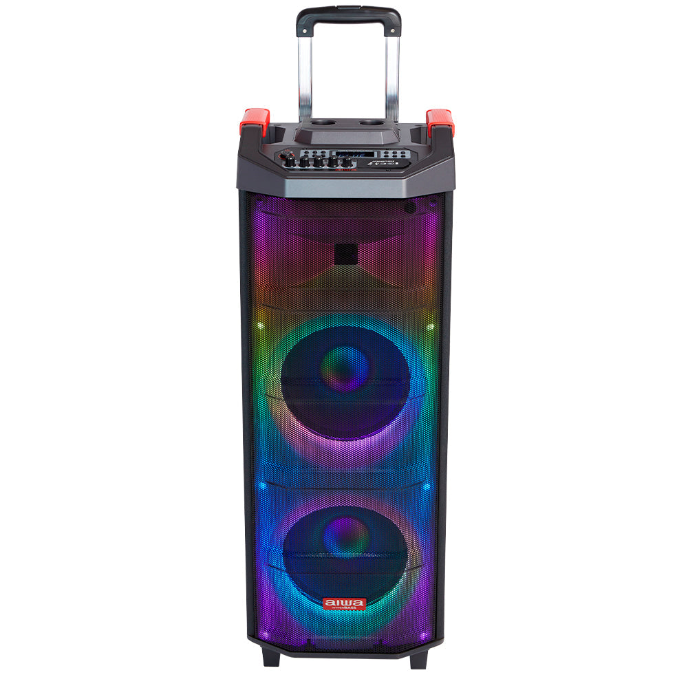 💃 Aiwa KBTUS-710MKII 🎉 LED Party Speaker