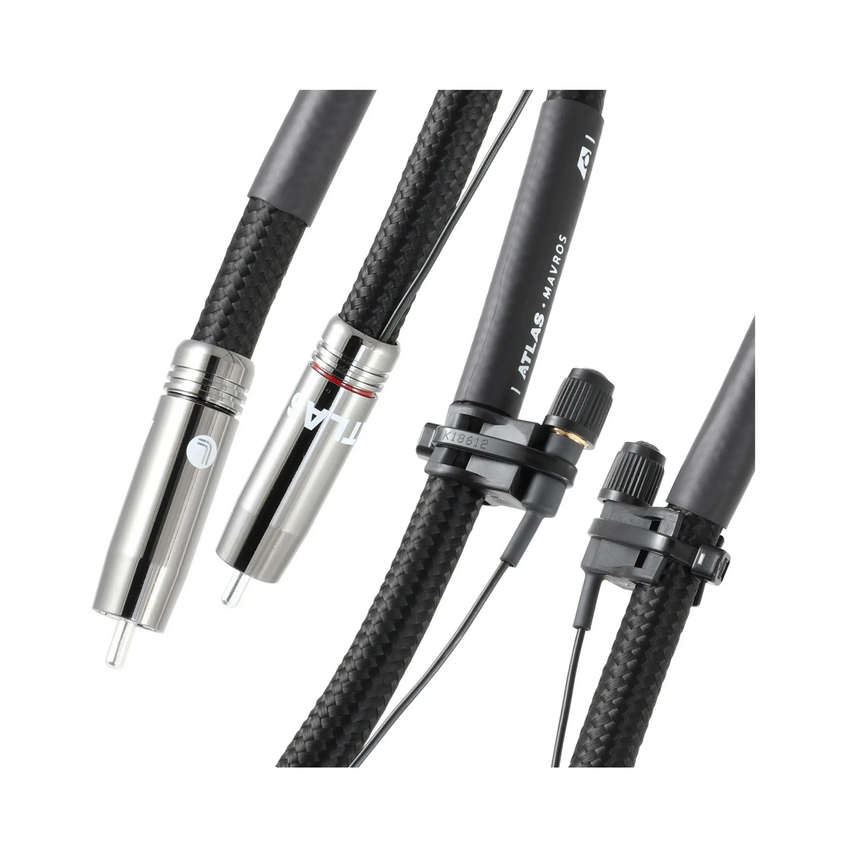 Atlas Cables Mavros Ultra L RCA Grun - 0.75m-🟢 PremiumHIFI audio store