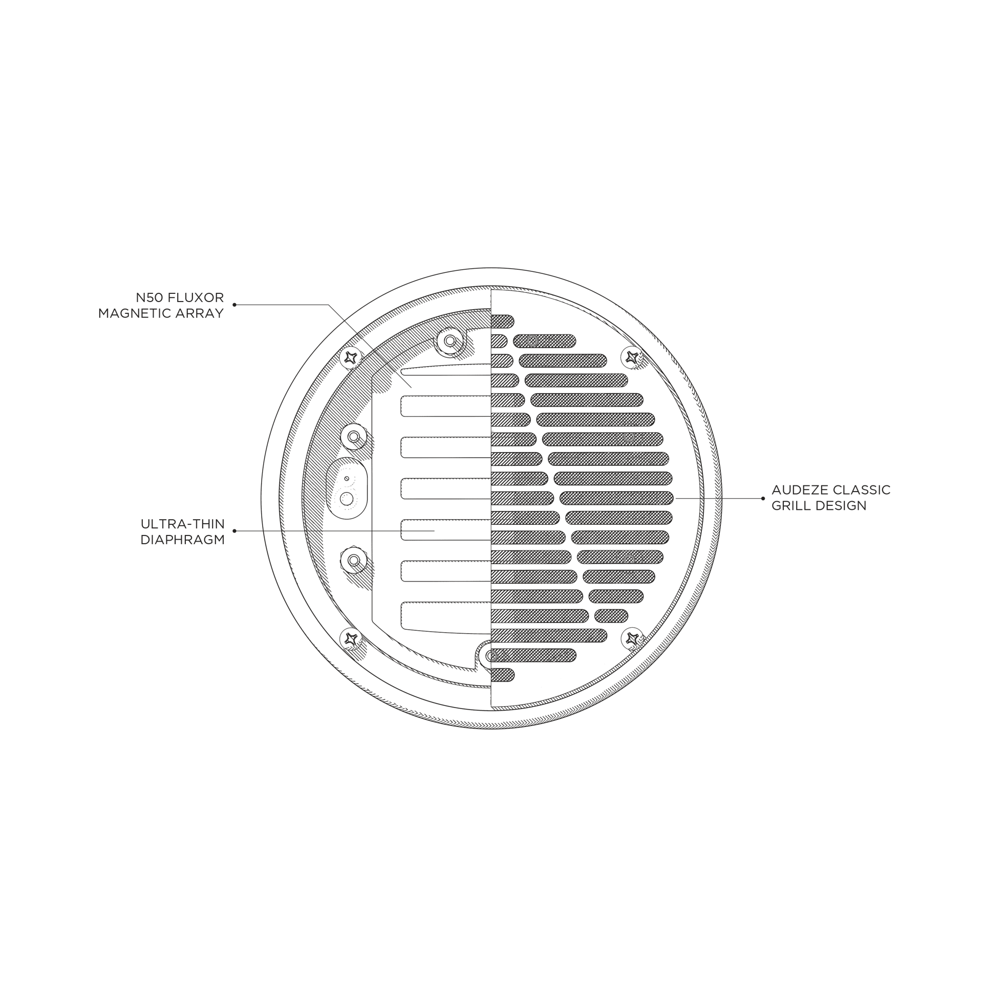 Audeze LCD-2 Classic with Economy Carry Case-🟢 PremiumHIFI audio store