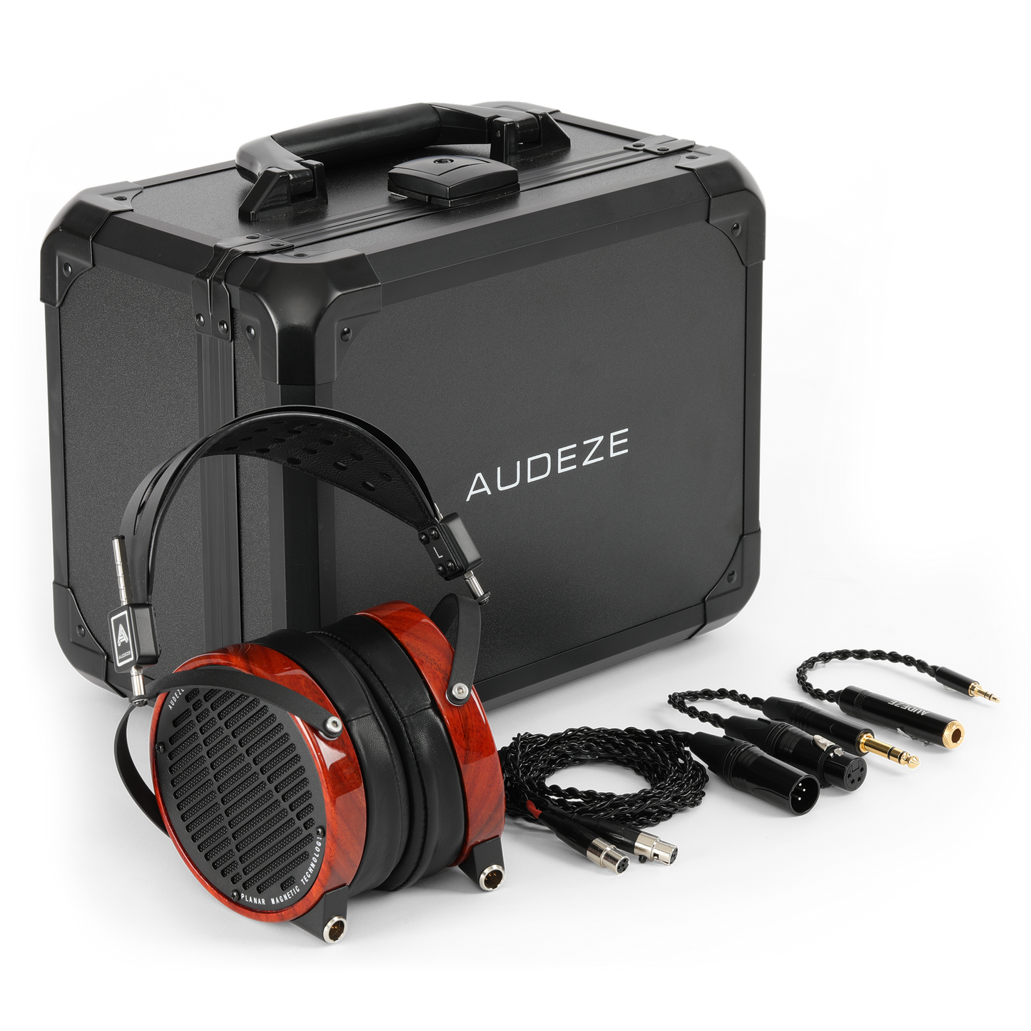 Audeze LCD2 Padauk Rings with Economy Carry Case-🟢 PremiumHIFI audio store