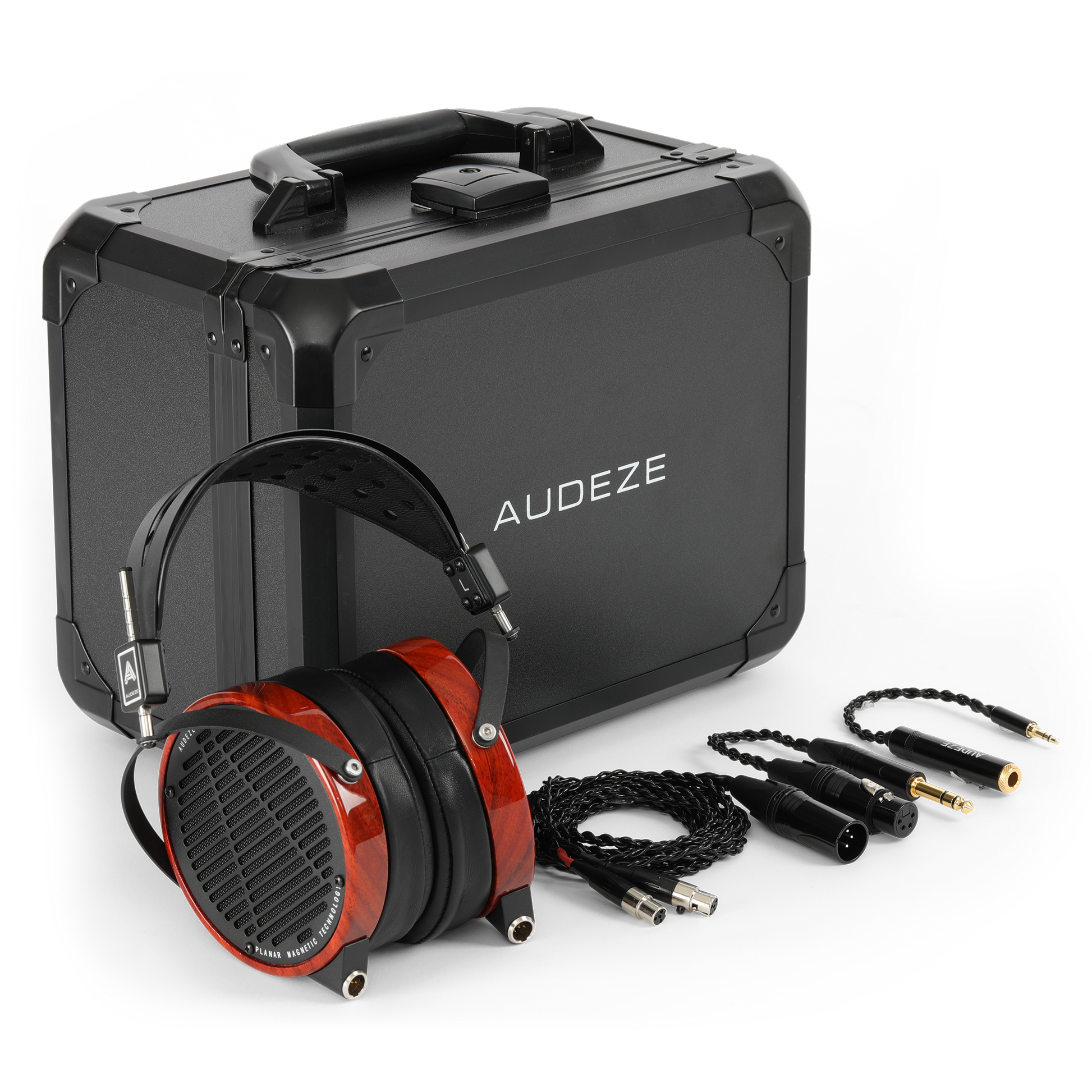 Audeze LCD2 Padauk Rings with Economy Carry Case-🟢 PremiumHIFI audio store