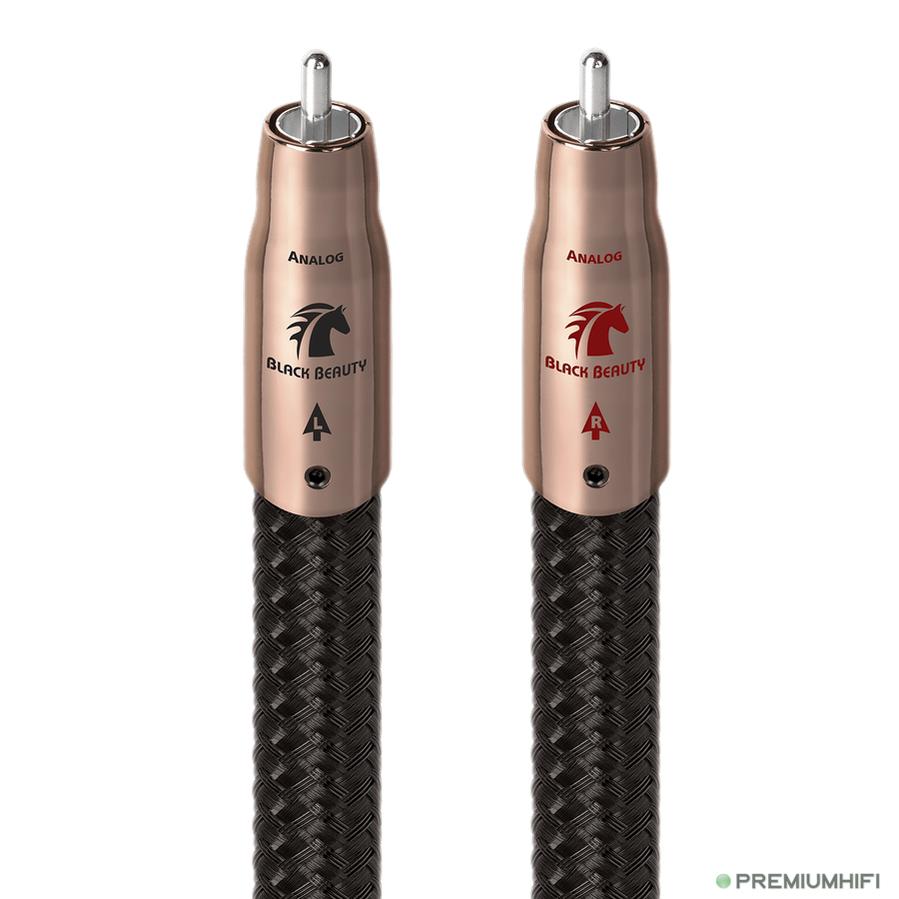 🤘 AudioQuest Black Beauty RCA 💯 RCA mono subwoofer cable