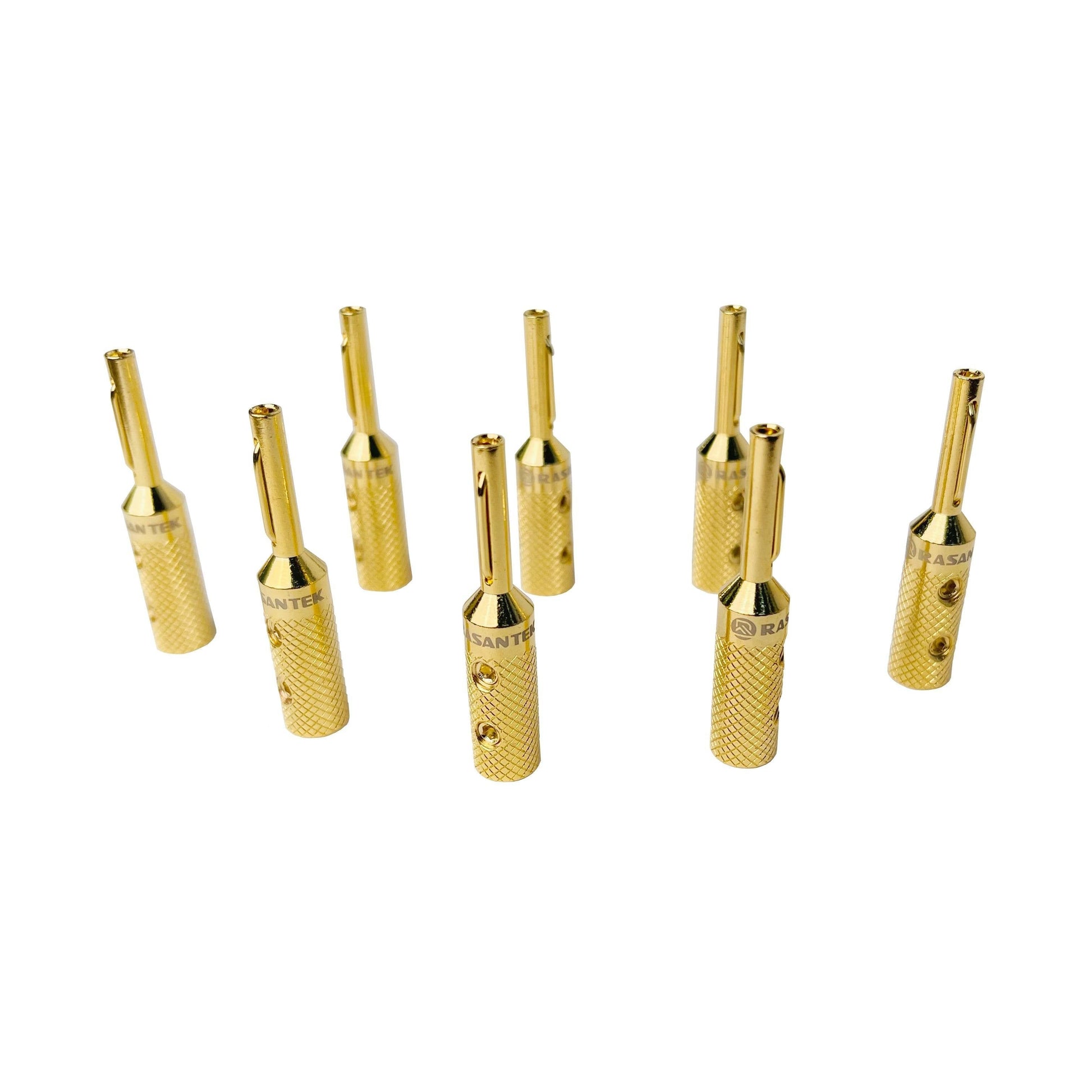 Rasantec-Banana HI-FI speakers audio connectors-PremiumHIFI