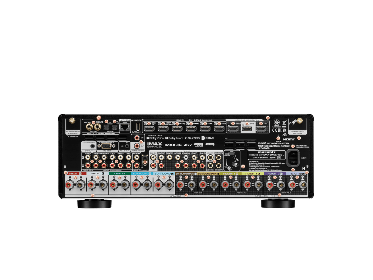 Marantz CINEMA 50 Series 2 9.4-Channel AV Receiver
