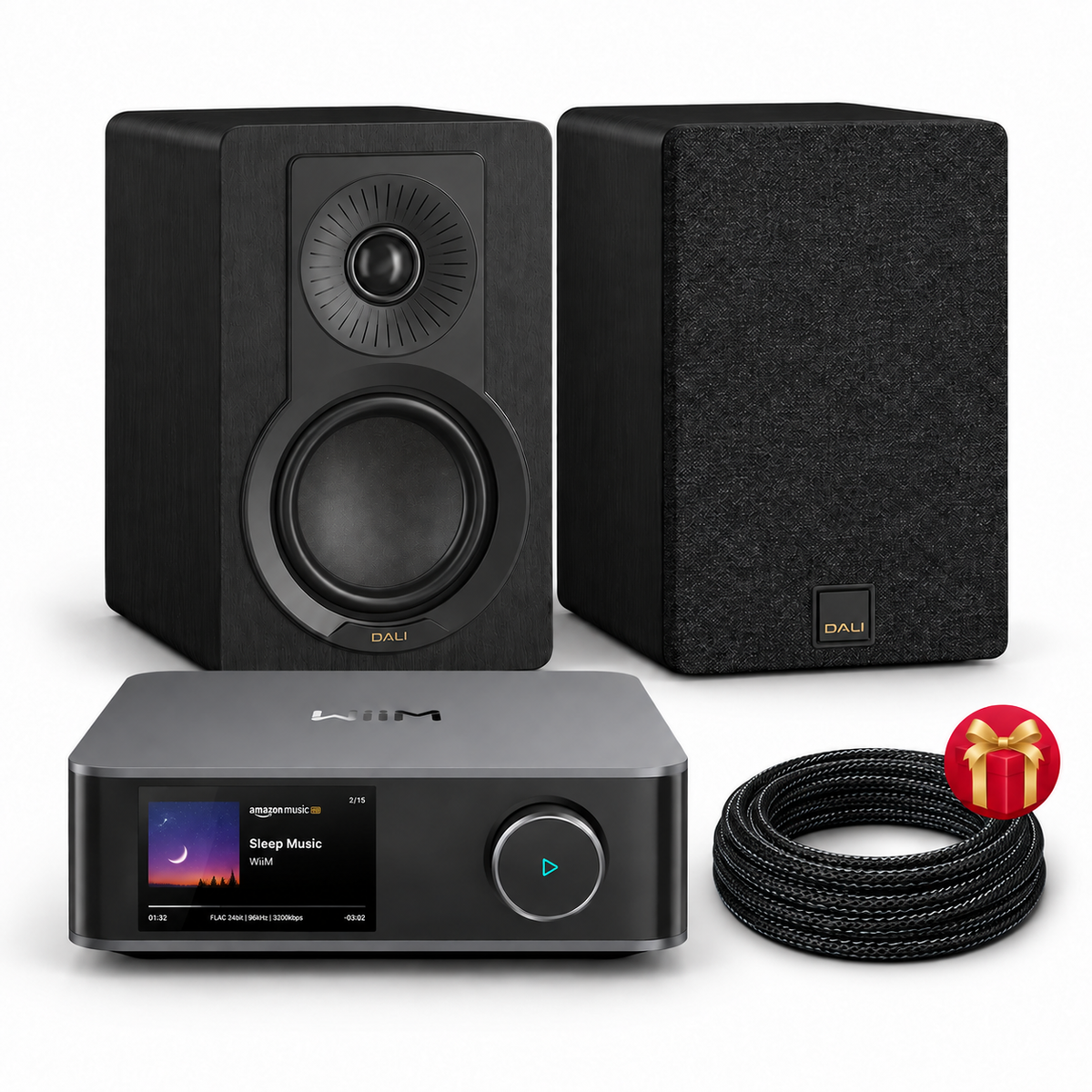 WiiM Amp Ultra + DALI KUPID Paar-Hi-Fi-System