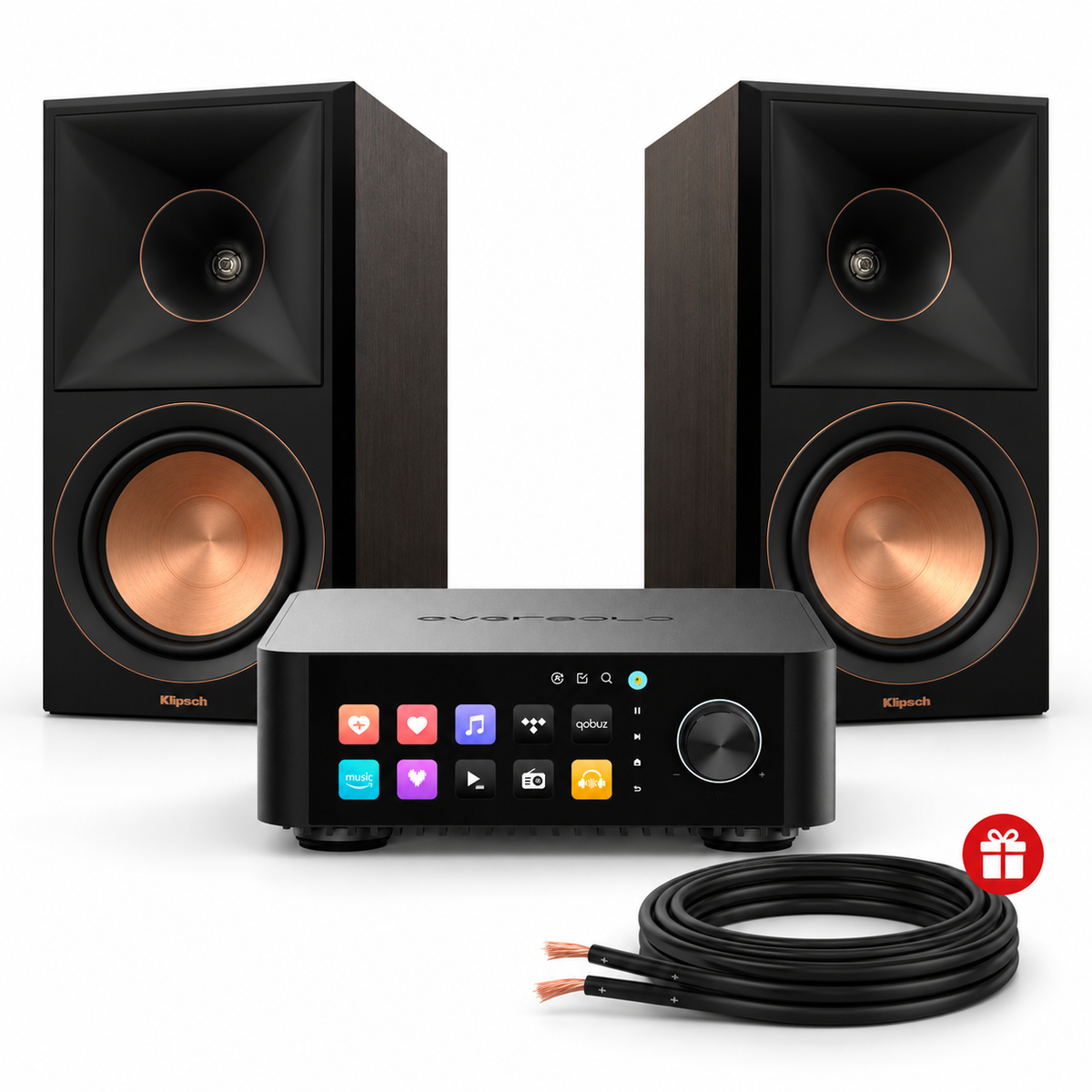 Eversolo Play + Klipsch RP-600M II Pair Hi-Fi System