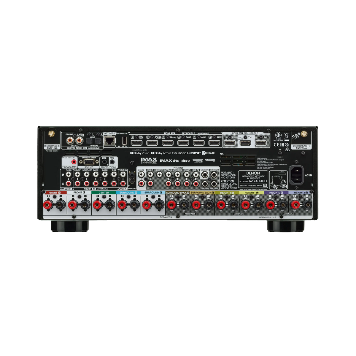 Denon AVC-X3900H – AV Amplifier-🟢 PremiumHIFI audio store