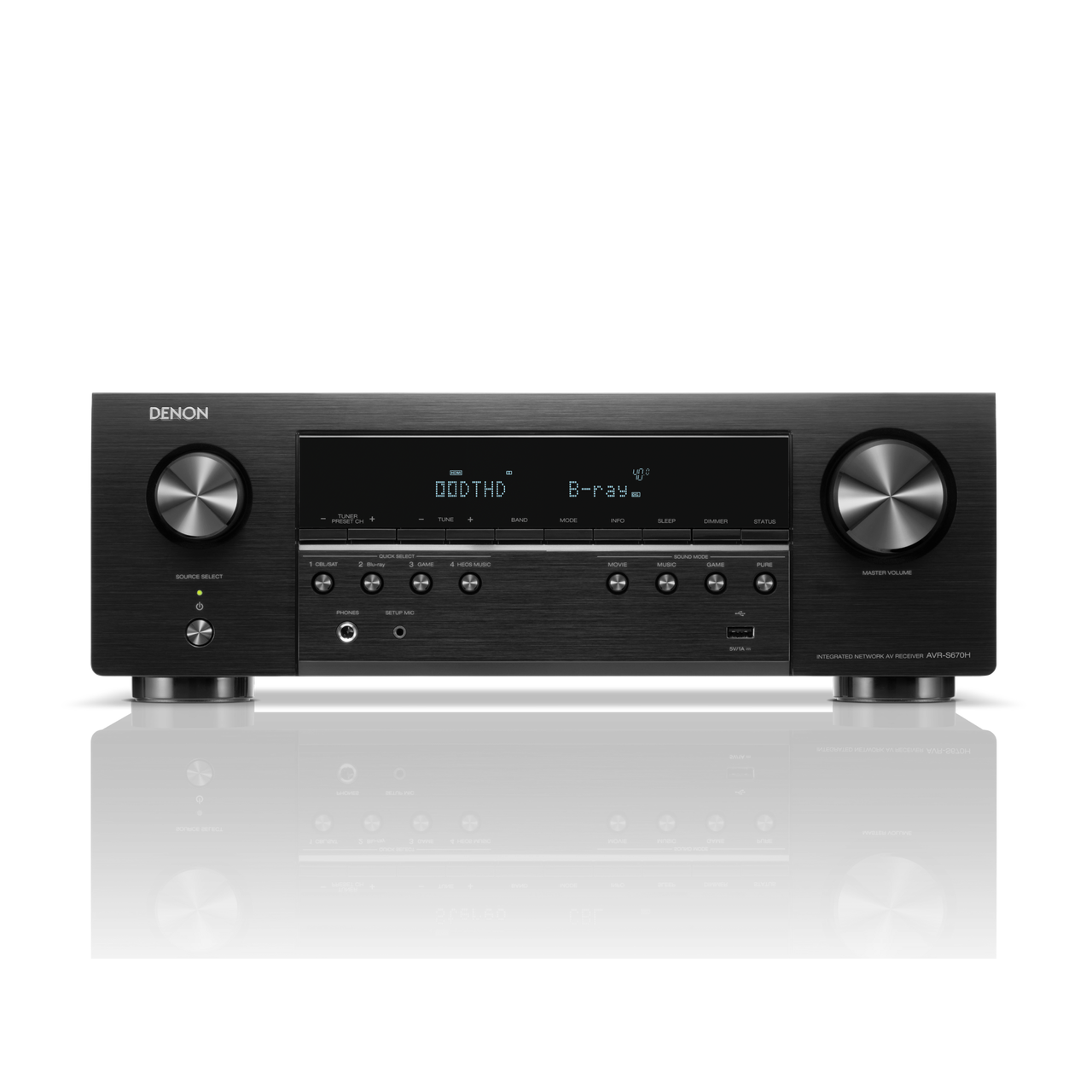 Denon AVCS670H – Receiver (5.2 ch)-🟢 PremiumHIFI audio store