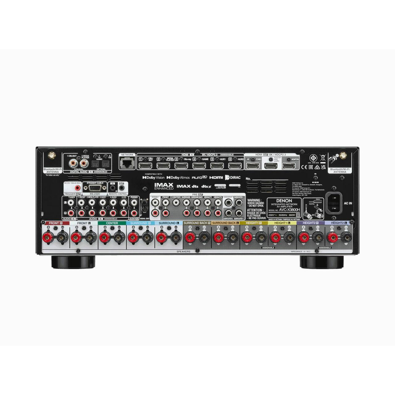 Denon AVCX3800H – Receiver (9.4 ch)-🟢 PremiumHIFI audio store