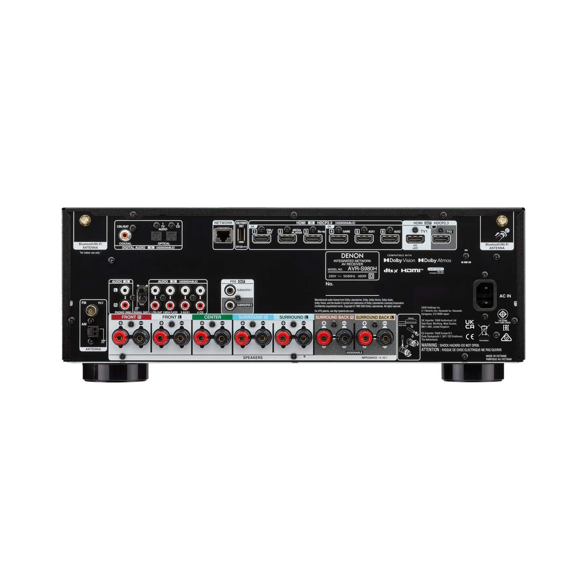 Denon AVR-S980H – AV Receiver-🟢 PremiumHIFI audio store