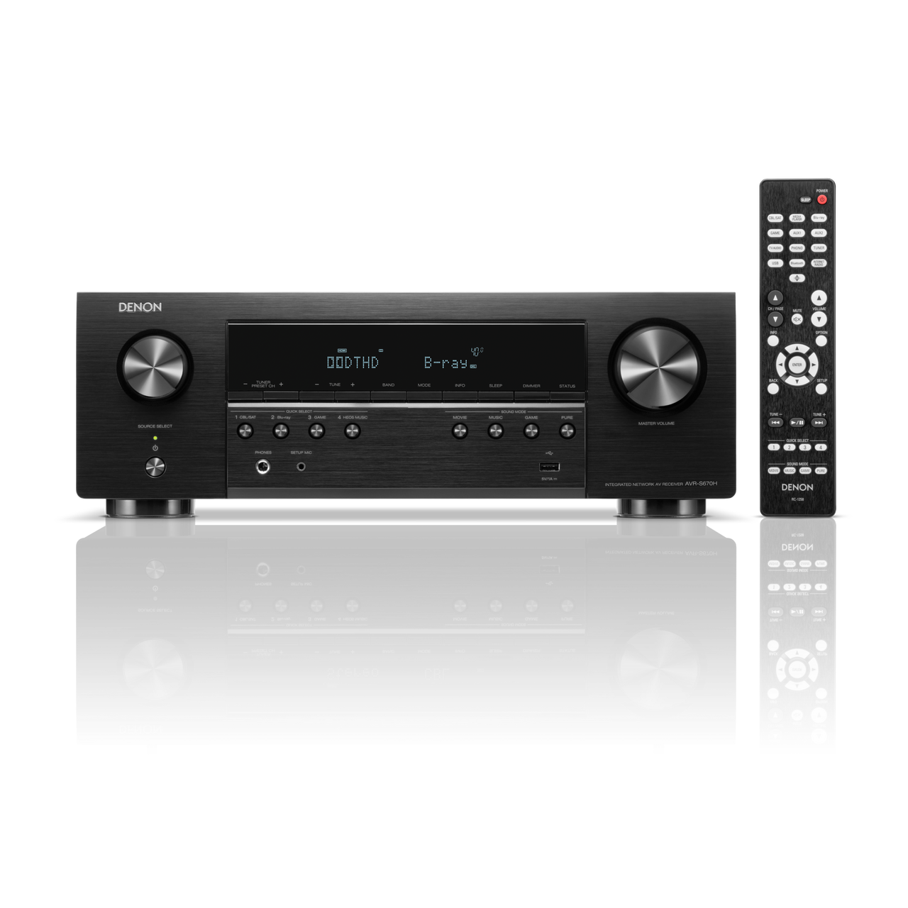 Denon AVRS670H – Receiver (5.2 ch)-🟢 PremiumHIFI audio store