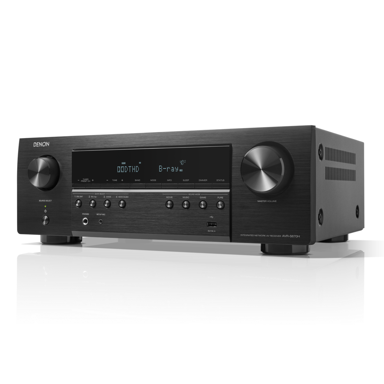 Denon AVRS670H – Receiver (5.2 ch)-🟢 PremiumHIFI audio store