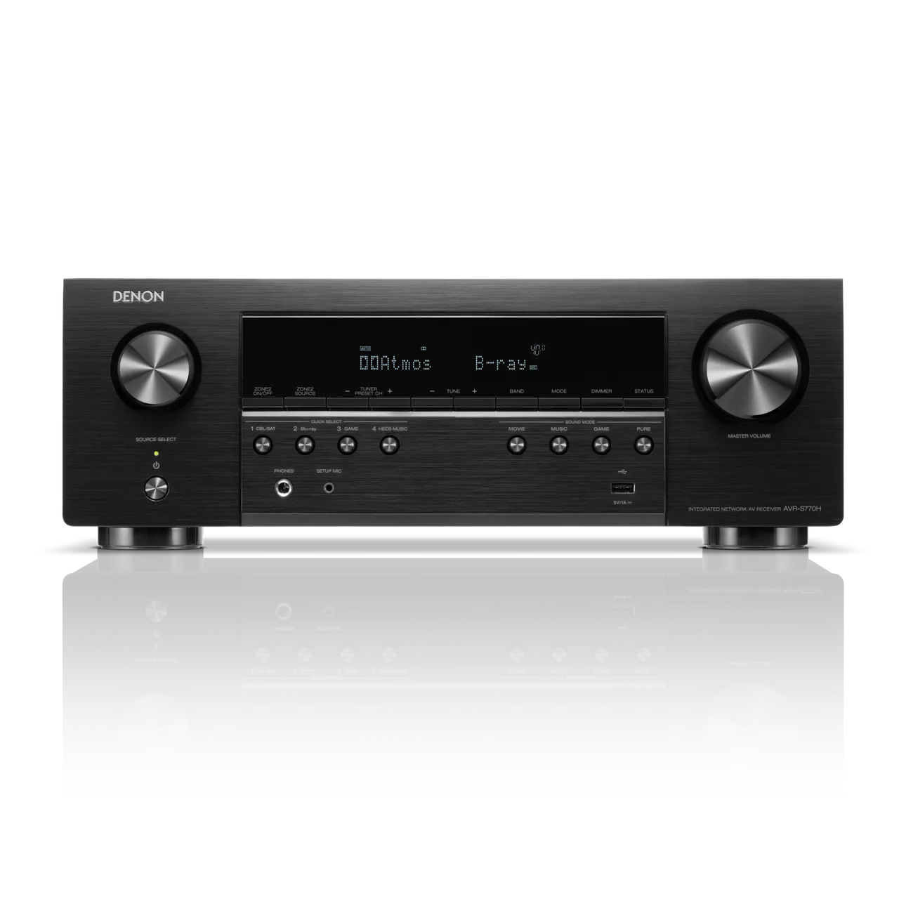 Denon AVRS770H – Receiver (7.2 ch)-🟢 PremiumHIFI audio store