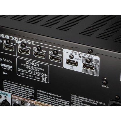 Denon AVRX2800H – Receiver (7.2 ch)-🟢 PremiumHIFI audio store