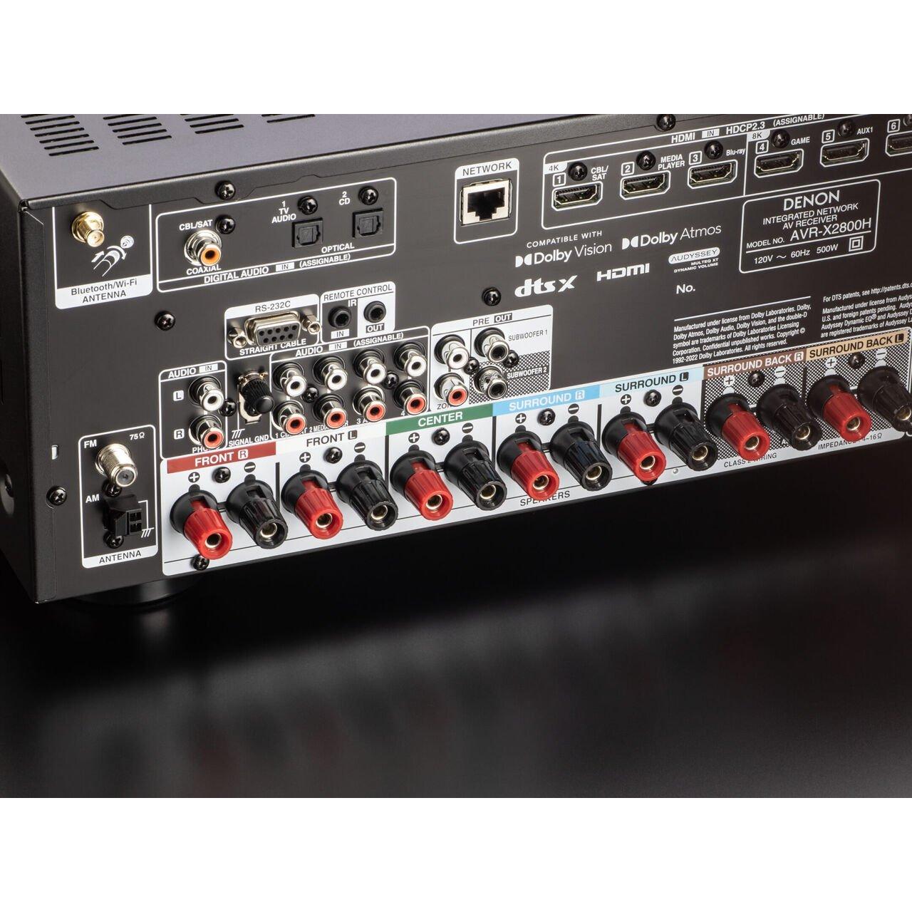 Denon AVRX2800H – Receiver (7.2 ch)-🟢 PremiumHIFI audio store