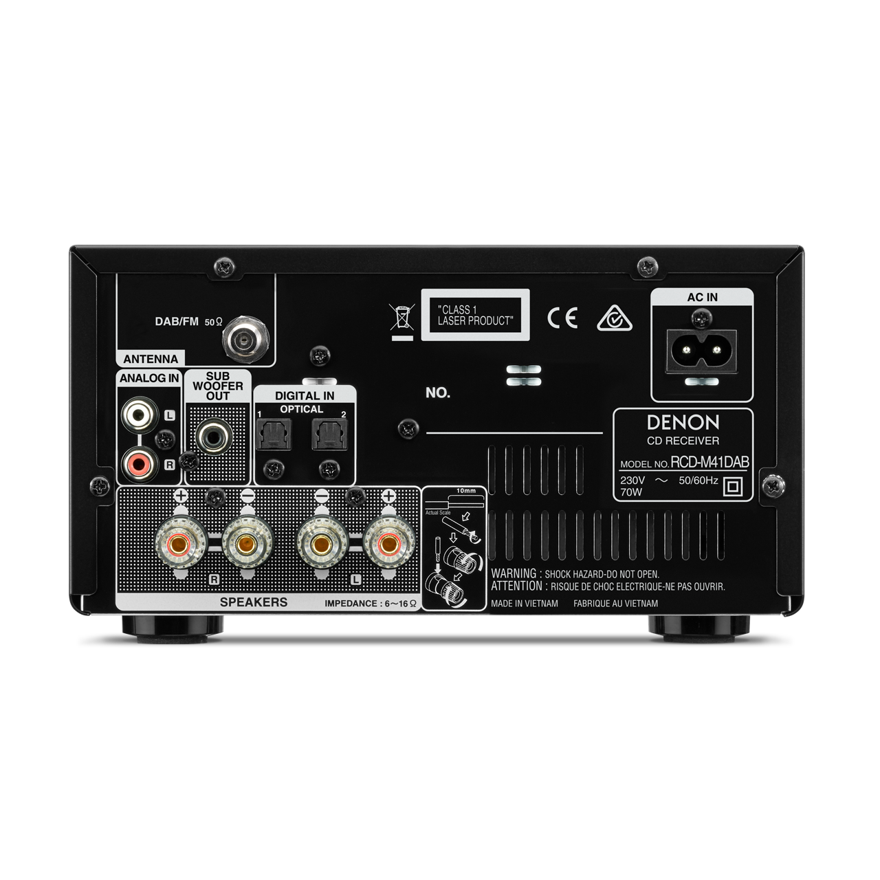 Denon RCDM41DAB – Amplifier All in One-🟢 PremiumHIFI audio store