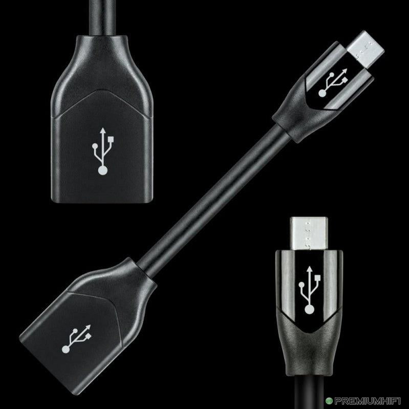 AudioQuest-DragonTail USB A to Micro Adaptor-PremiumHIFI