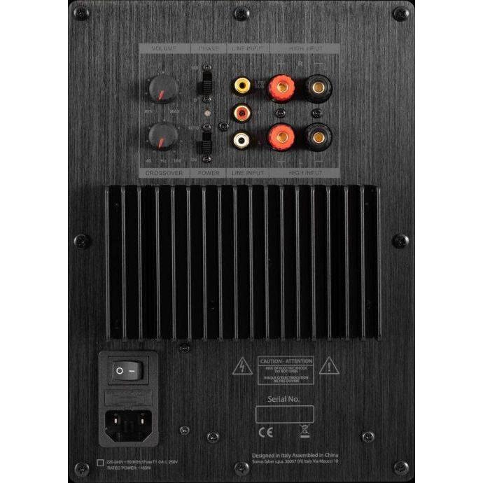 Subwoofer Attivo DYNAVOICE Challenger Sub-8 8" – 125W, 25-180 Hz, Ingressi RCA E Altoparlanti, Nero