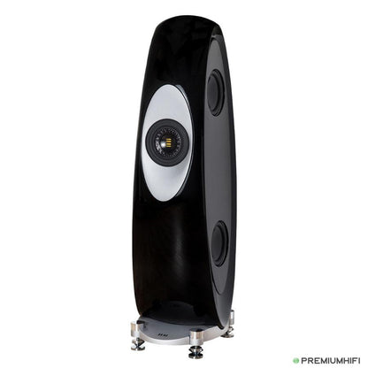 ELAC Concentro M.2 Black High Gloss Floorstanding Speakers Pair-🟢 PremiumHIFI audio store