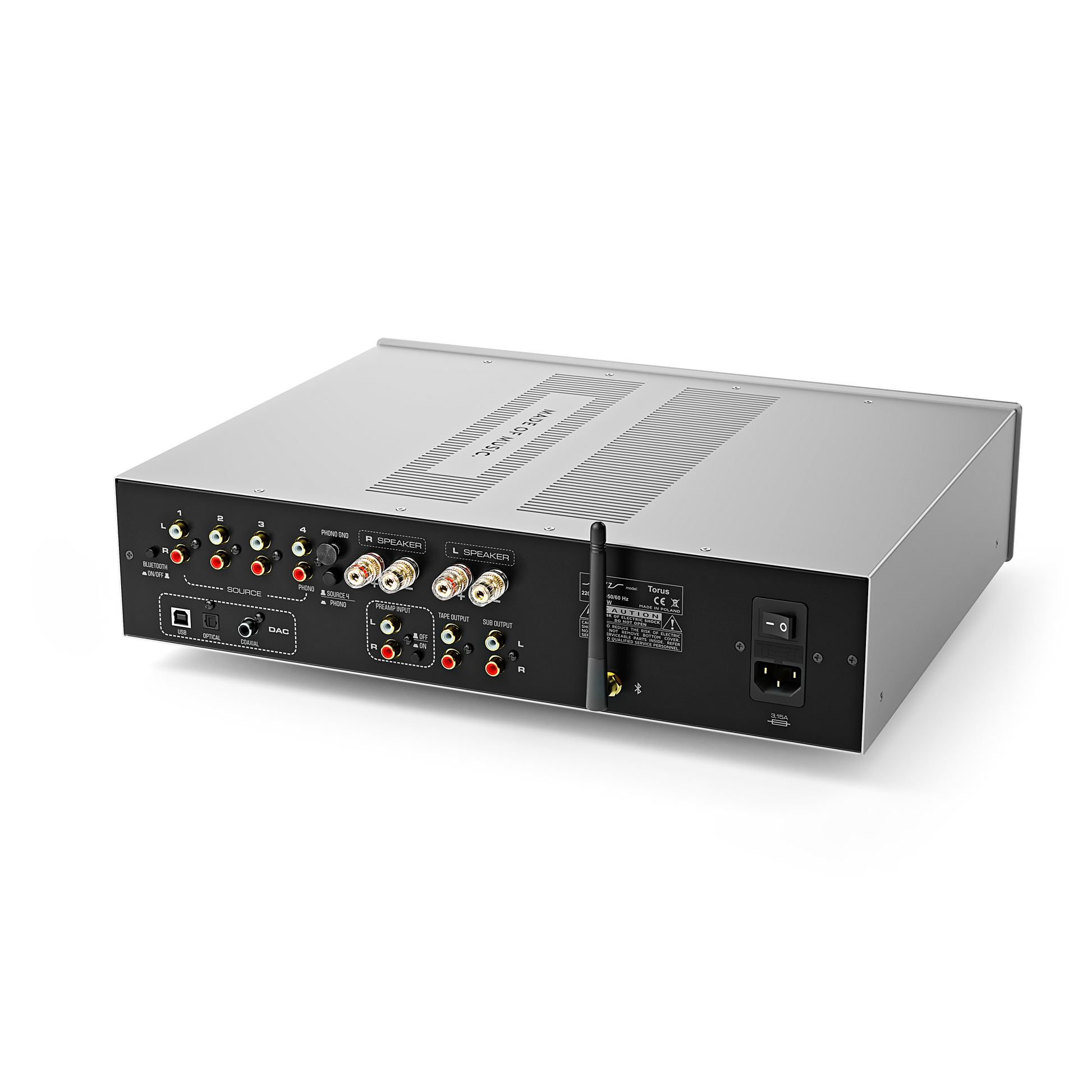 Fezz Audio Torus 5060 Amplifier + DAC-🟢 PremiumHIFI audio store. We craft High Fidelity sound wherever you are