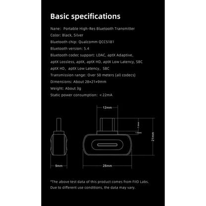 FiiO BT11 Bluetooth Adapter-🟢 PremiumHIFI audio store