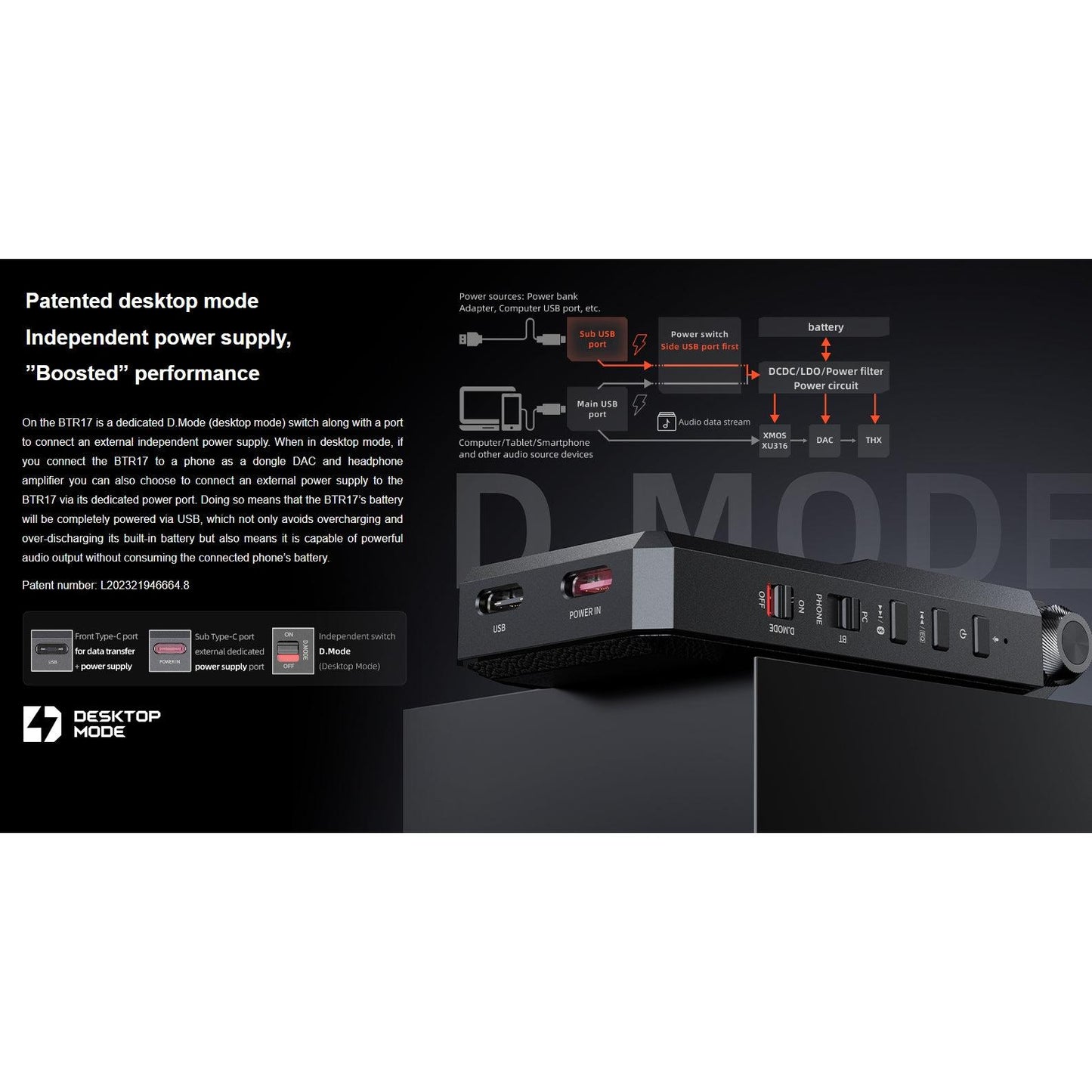 FiiO BTR17 Portable Bluetooth DAC & Amp-🟢 PremiumHIFI audio store