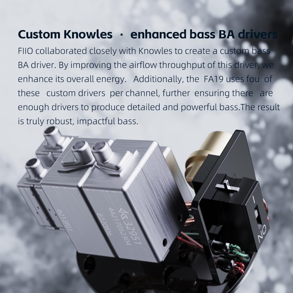 FiiO FA19 In-Ear Wired Headphones-🟢 PremiumHIFI audio store