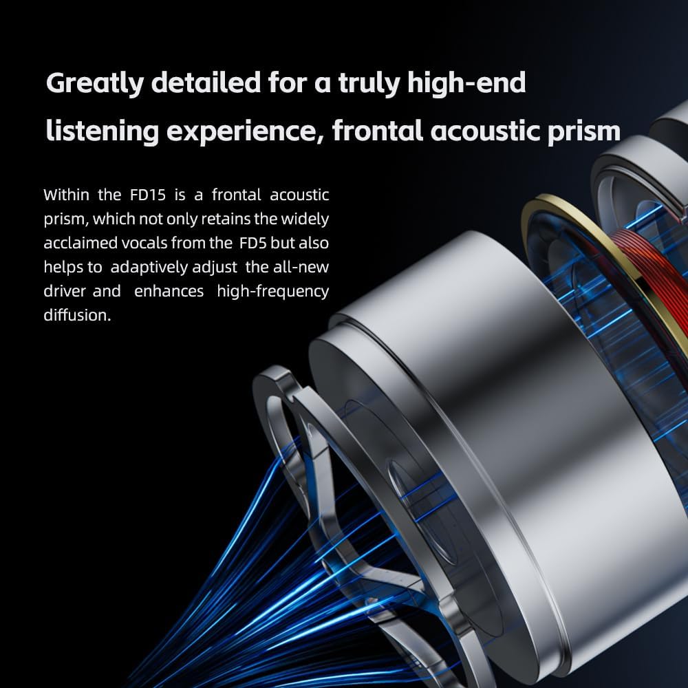 FiiO FD15 In-Ear Wired Headphones-🟢 PremiumHIFI audio store