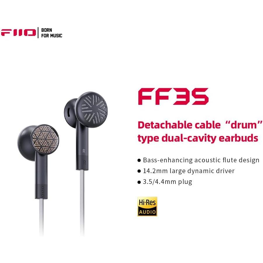 FiiO FF3S In-Ear Wired Headphones-🟢 PremiumHIFI audio store