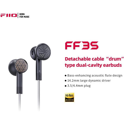 FiiO FF3S In-Ear Wired Headphones-🟢 PremiumHIFI audio store