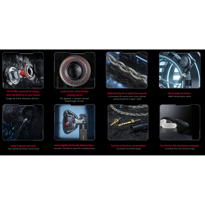 FiiO FF5 In-Ear Wired Headphones-🟢 PremiumHIFI audio store