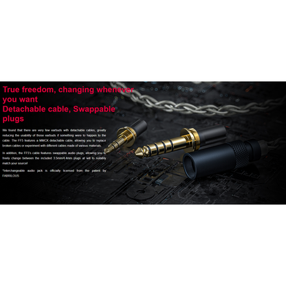 FiiO FF5 In-Ear Wired Headphones-🟢 PremiumHIFI audio store